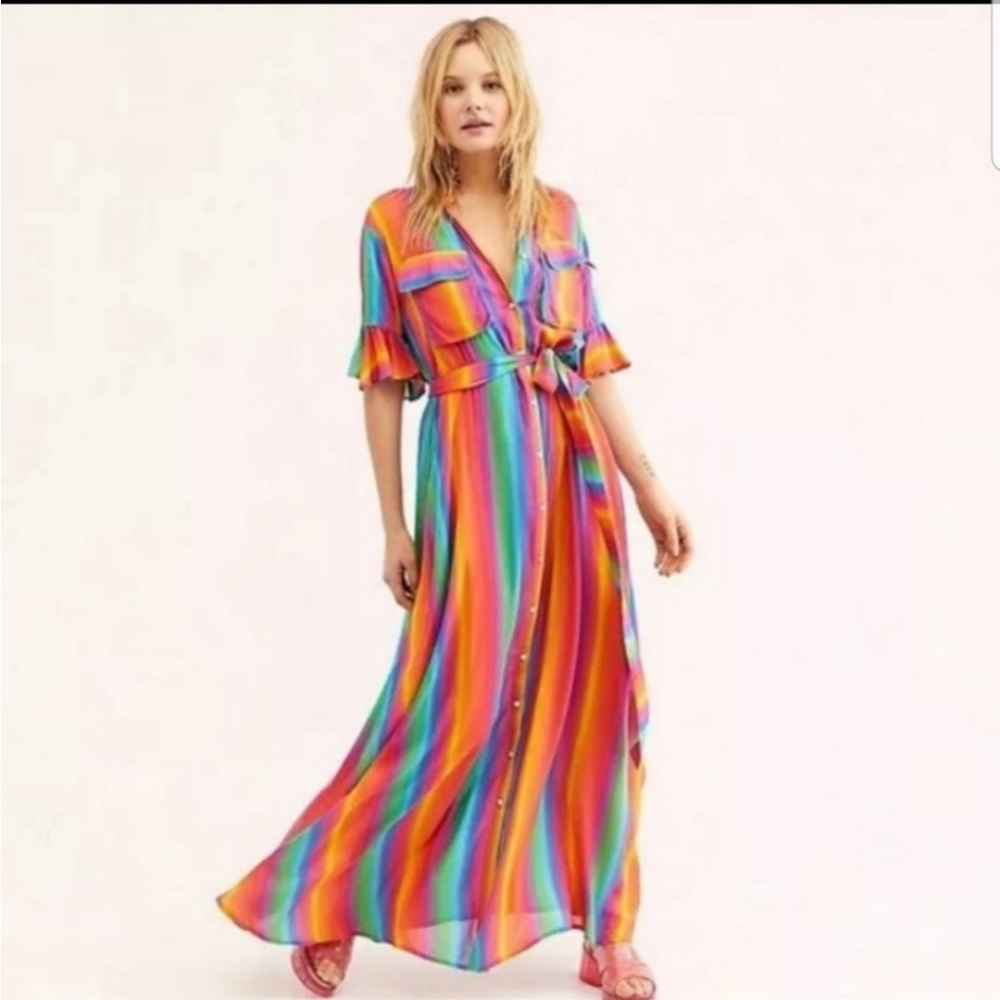All Things Mochi Rainbow Dress